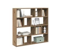 Bibliothèque Séparateur de pièce chêne artisanal 105x24x102 cm