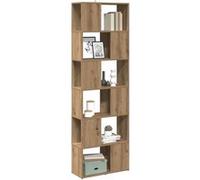 vidaXL Bibliothèque / Séparateur de pièce chêne artisanal 60x24x186 cm 856731