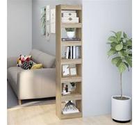 Bibliothèque Séparateur de pièce Chêne Sonoma 40x30x198 cm chêne sonoma G