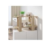 Vidaxl Bibliothèque/Séparateur De Pièce Chêne Sonoma 80x30x51 Cm