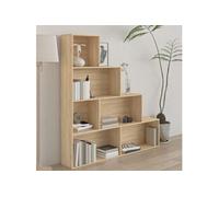 VidaXL Bibliothèque/Séparateur de pièce Chêne sonoma 155x24x160 cm