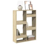 Bibliothèque/Séparateur de Pièce Étagère à Livres Rangement Bureau vidaXL