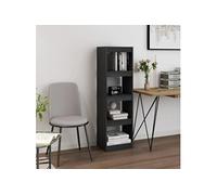 Vidaxl Bibliothèque/Séparateur De Pièce Gris 40x30x135,5 Cm Pin Massif Multicolore