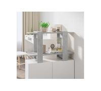 Bibliothèque/Séparateur de Pièce Blanc 80x30x51 cm Étagère à Livres vidaXL