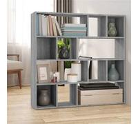 vidaXL Bibliothèque / Séparateur de pièce Sonoma Gris 105x24x102 cm