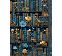 BibliothèQue Skull Puzzle 5000 Pieces, Puzzle Adulte 5000, Impossible Classique Jigsaw, Familial Puzzles Jeu de, Jigsaws en Bois, pour Jeu Éducatif Défi, Décoration Murale Cadeau FNKL5-616
