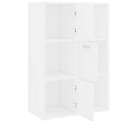 Bibliothèque SOLOMOON, CHIC Armoire de rangement Blanc 60x29,5x90 cm, Bois d'ingénierie BB173