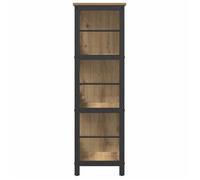 Bibliothèque SOLOMOON, CHIC Étagère à livres - Pour salon - Chêne artisanal 102x32x104,5 cm, Bois d'ingénierie BB635