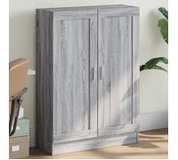 vidaXL Bibliothèque SONOMA Bois d'ingénierie 82,5x30,5x115 cm 3 étagères Gris