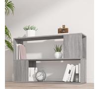 Bibliothèque Sonoma Gris 100x24x63 cm Bois d'Ingénierie Etagère Livres vidaXL