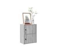 vidaXL Bibliothèque Sonoma Gris 40x24x52 cm Bois d'ingénierie, Étagère à livres