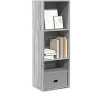 vidaXL Bibliothèque Sonoma en bois d'ingénierie 40x30x114 cm Marron