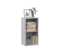 vidaXL Bibliothèque Sonoma 40x30x77 cm Bois d'ingénierie Gris