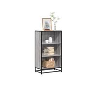 Bibliothèque sonoma gris 60x35x107,5 cm bois d ingénierie