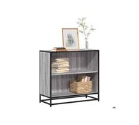 vidaXL Bibliothèque Sonoma Gris 80,5 x 35 x 76 cm – Bois d'ingénierie