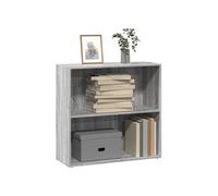 vidaXL Bibliothèque Sonoma Gris – Bois d'ingénierie 80x30x77 cm