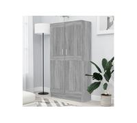 vidaXL Bibliothèque Sonoma gris 815613 - Bois d'ingénierie 82,5x30,5x150 cm