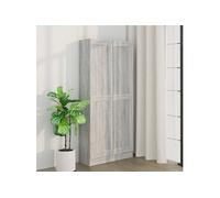vidaXL Bibliothèque Sonoma Gris – Bois d'ingénierie 82,5x30,5x185,5 cm – 815115