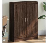 Bibliothèque chêne marron 82,5x30,5x115 cm bois d'ingénierie833788