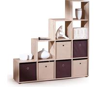 Bibliothèque spacieuse avec niches ouvertes Luini