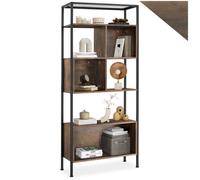 Etagère style industriel Bois foncé industriel, rustique
