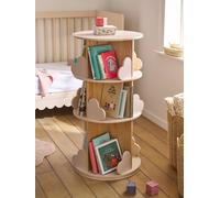 Bibliothèque tournante 3 niveaux COEUR rose pâle TU