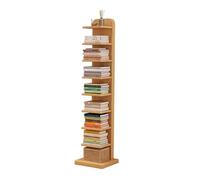 Bibliothèque verticale flottante à 5 ou 9 niveaux - Organisateur de livres invisible autonome - Étagère fine et haute pour le rangement et la décoration de la maison et du bureau