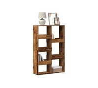 Bibliothèque vieux bois 100x33x155,5 cm bois d ingénierie