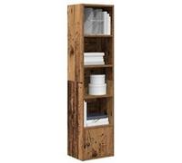 vidaXL Bibliothèque chêne artisanal 31x24x77 cm bois d'ingénierie