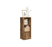 vidaXL Bibliothèque Vieux Bois 31x24x77 cm Bois d'ingénierie – Étagère à livres