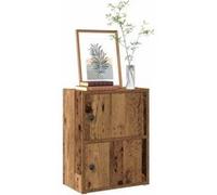 vidaXL Bibliothèque Vieux Bois – Bois d'ingénierie 40x24x52 cm