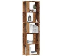 vidaXL Bibliothèque Vieux bois 45x24x159 cm Bois d'ingénierie Marron