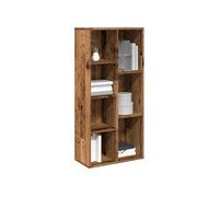 Bibliothèque vieux bois 50x25x104 cm