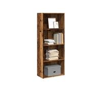 Bibliothèque vieux bois 60x30x152 cm bois d ingénierie