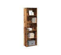 vidaXL Bibliothèque Vieux Bois 60x30x189 cm Bois d'ingénierie Marron
