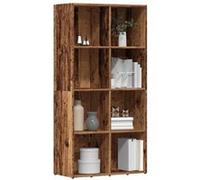 vidaXL Bibliothèque Vieux Bois 66x30x130 cm Bois d'ingénierie
