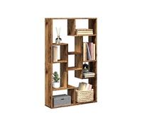 Vidaxl Bibliothèque Vieux Bois 72x20x120 Cm Bois D'ingénierie Marron