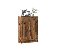 vidaXL Bibliothèque Vieux Bois 82,5x30,5x115 cm Bois d'ingénierie Multicolore