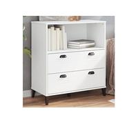 Bibliothèque Armoire à Livres Rangement Gris Anthracite Bois d'Ingénierie vidaXL