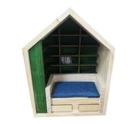 Bibliothèque - VVIKIZY - Shake Away Anxiety - Bois massif - 17x10x23 cm - Vert