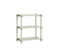 Bibliothèque Woody Shelving 2.0, Petit , Gris Fumé/acier