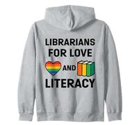 Bibliothèques pour Love Literacy Pride LGBTQ+ Rainbow Library Sweat à Capuche