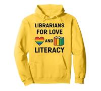 Bibliothèques pour Love Literacy Pride LGBTQ+ Rainbow Library Sweat à Capuche