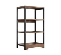 Bibliothèques pour Salon Structure en Acier Stable, Panneau Arrière Soigné, Pieds Surélevés, Étagère de Sol Étagère de Bureau de Rangement, pour La Maison, La Chambre, Le Salon(59 * 34 * 100.1cm)