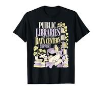 Bibliothèques publiques Bibliothèque Lecteur de centres de données T-Shirt