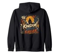 Biblique The Kingdom Stands Forever Jesus Sweat à Capuche