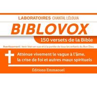 Biblovox: 150 versets de la Bible