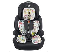 Bibo BIBOFRESH Housse de Dossier réversible pour siège Auto, Gris avec Appareil Photo