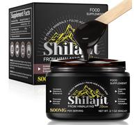 Bibonse Résine De Shilajit 60g, Shilajit Résine Original Himalaya avec 85+ Traces de Minéraux, Shilajit Pure Himalaya Bio 800mg