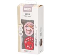 Bibs 2 Anatomic Studio Duo Polka Apple Sucette(S) pc(s)